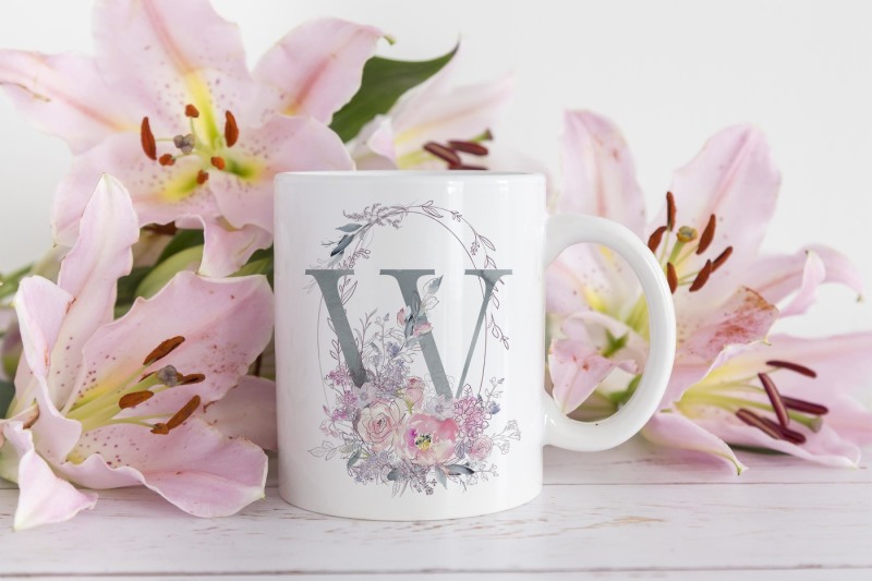 pink-lilies-mug-mockup