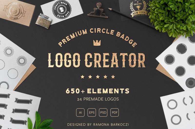 premium-circle-badge-logo-creator