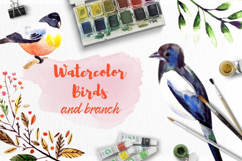 watercolor-birds