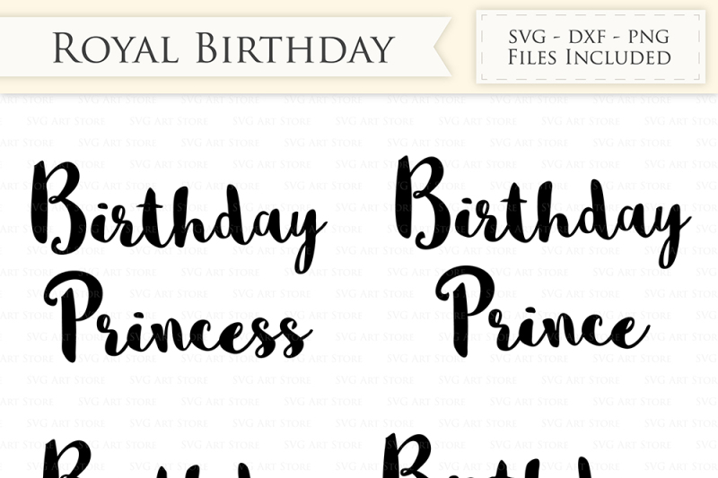 Download Royal Birthday Svg Files Birthday Princess By Svgartstore Thehungryjpeg Com