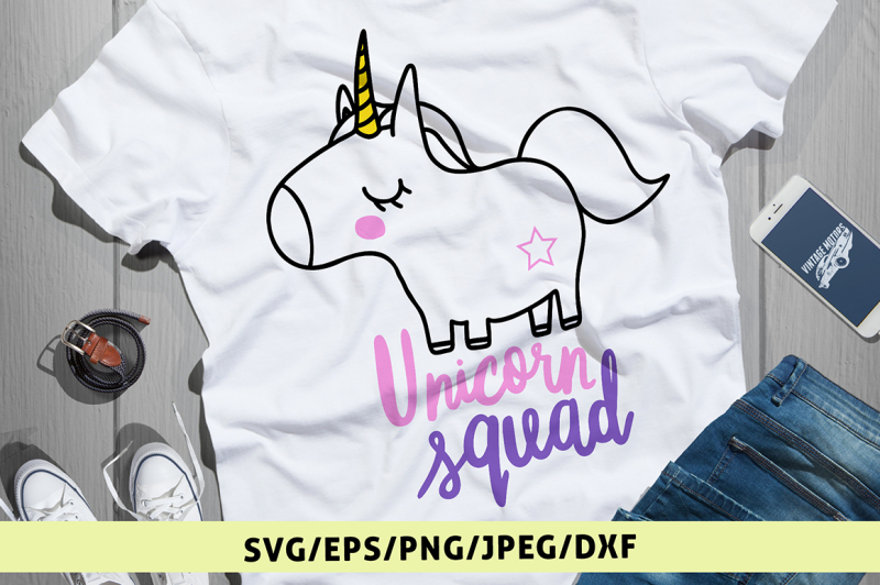 Unicorn Squad Svg Cut File By CoralCuts | TheHungryJPEG.com
