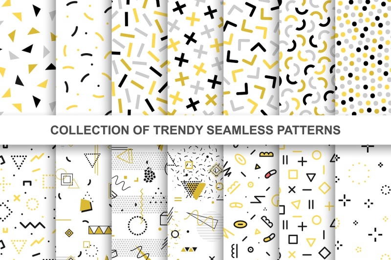 memphis-trendy-seamless-patterns