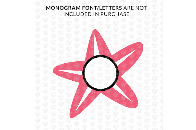 cute-star-fish-monogram-frame-svg-cut-file