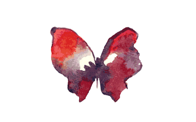 butterfly-red