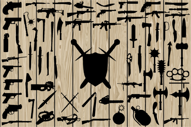 70-weapon-svg-weapon-silhouette-clipart-cutting-file-printable