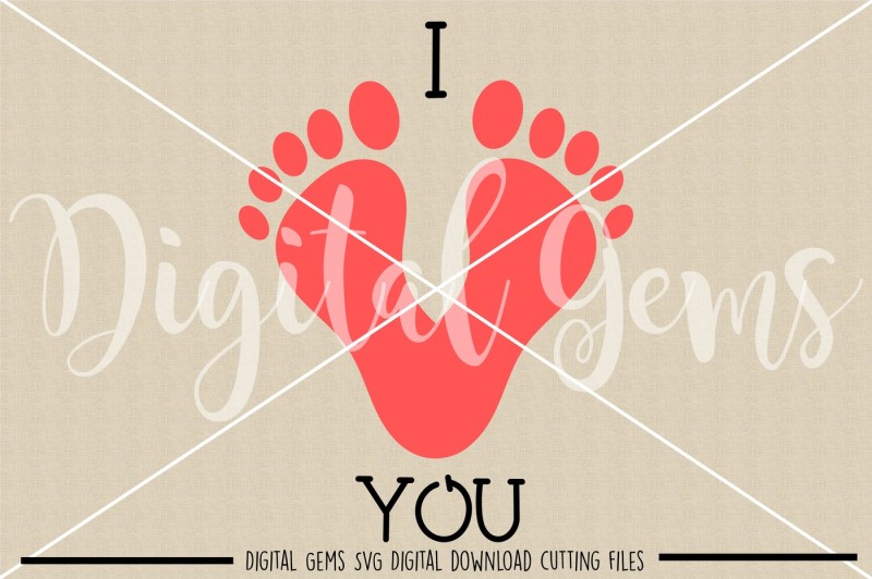 footprint-love-heart-svg-dxf-eps-png-files