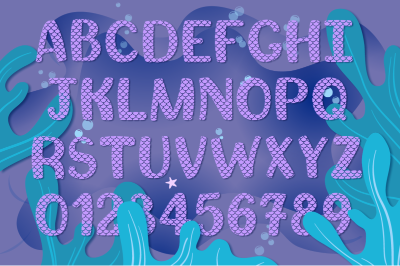 the-mermaid-story-font-duo-extras