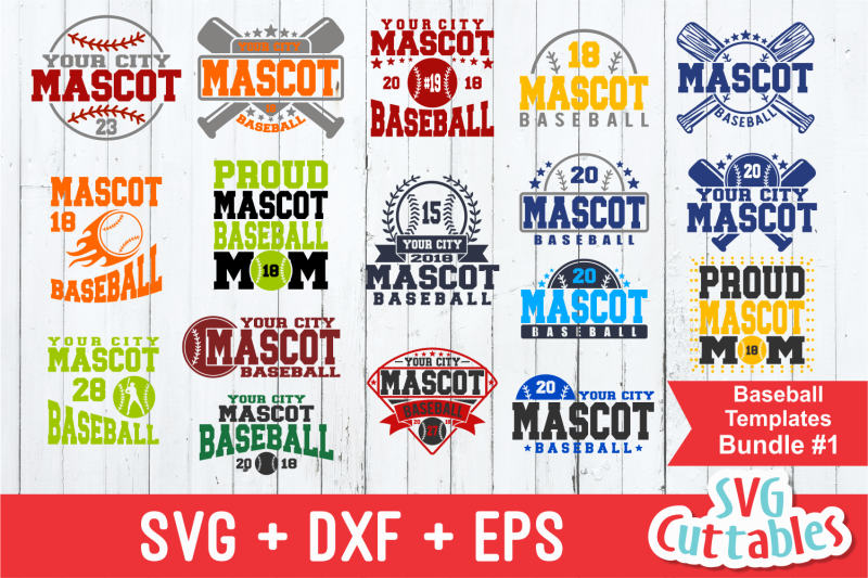 Download Baseball svg Template Bundle #1, svg cut file By Svg Cuttables | TheHungryJPEG.com