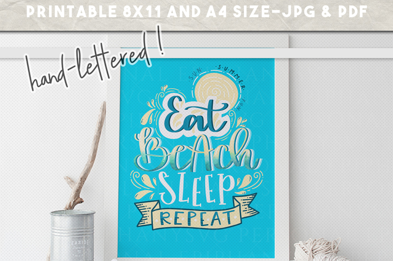 summer-instant-download-printable-beach-handlettered-summer-quote