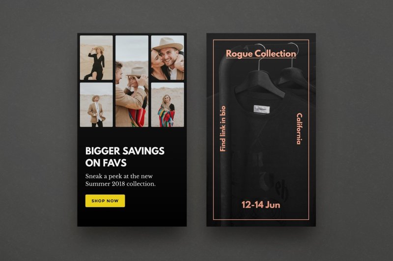 rogue-12-instagram-story-templates