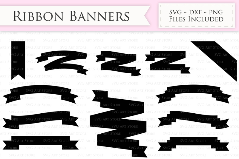 800 3450823 ef0a9336bc720c60d46ee028d1bb514646f84f90 ribbon banners svg text banners cut files