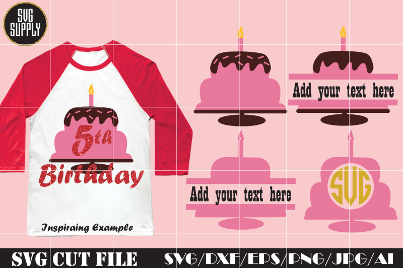 Download Birthday Cake SVG Cut File By SVGSUPPLY | TheHungryJPEG.com
