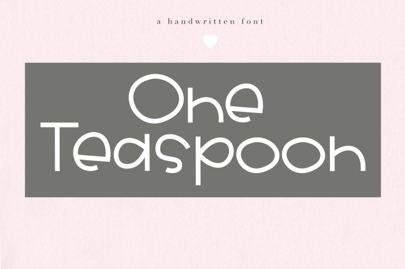 one-teaspoon-bold-handwritten-font