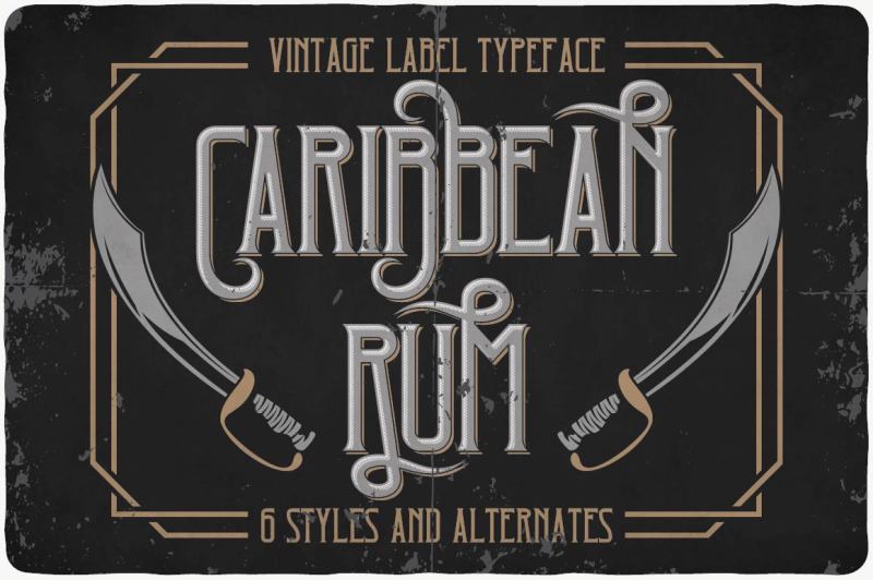caribbean-rum-typeface