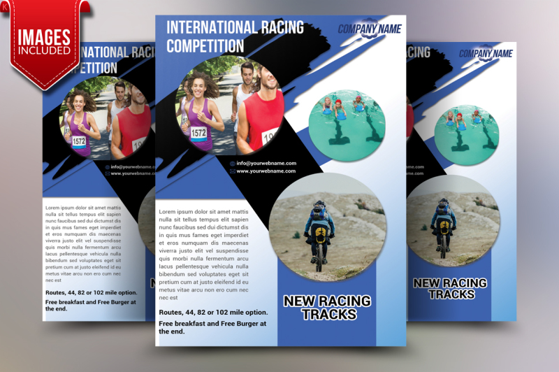 racing-sports-flyer-template