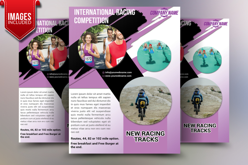racing-sports-flyer-template