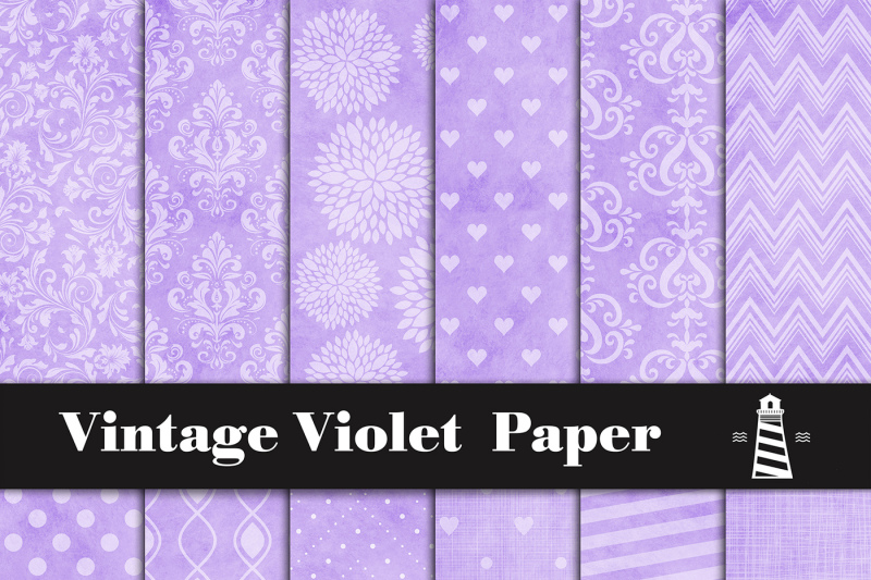 vintage-violet-digital-paper