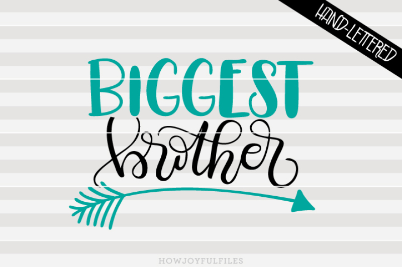biggest-brother-arrow-hand-drawn-lettered-cut-file