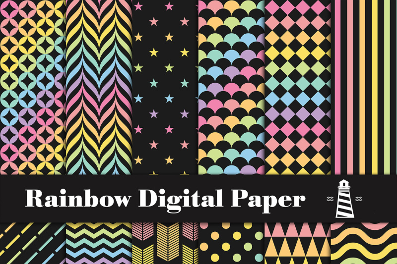 rainbow-patterned-backgrounds