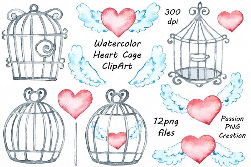 watercolor-heart-cage-clipart