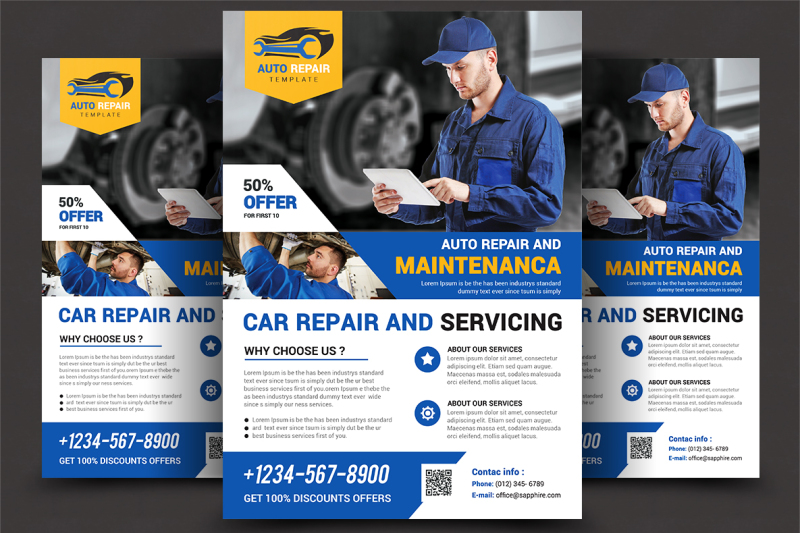 car-repair-flyer