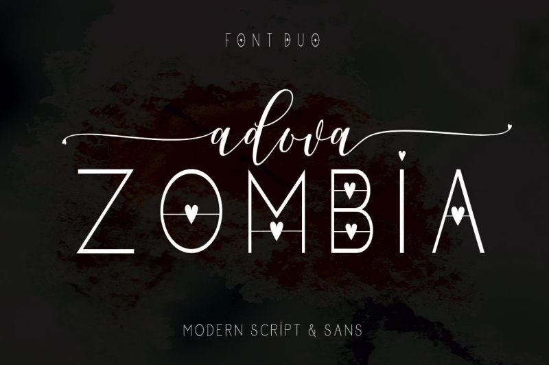 adova-zombia-font-duo