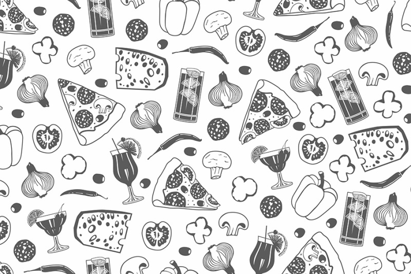 seamless-pattern-of-pizza