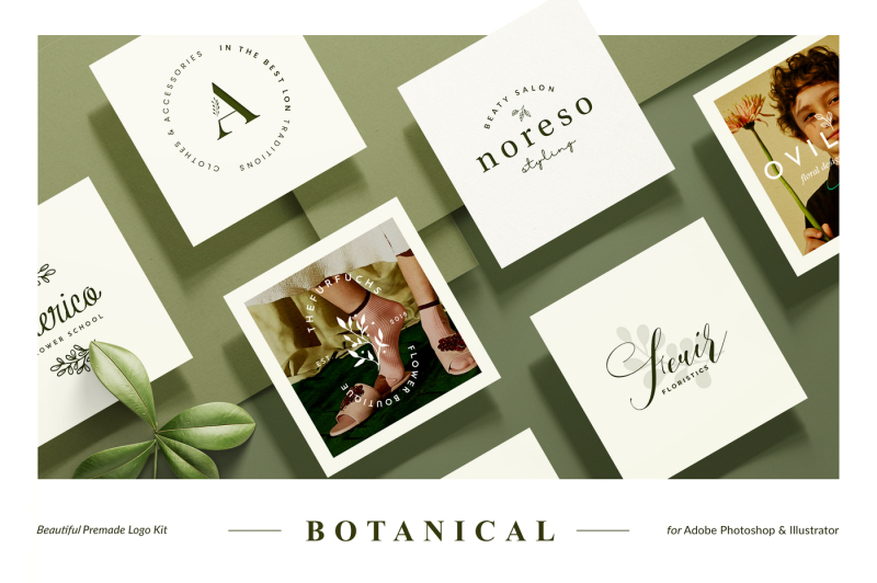 18-botanical-logo-kit