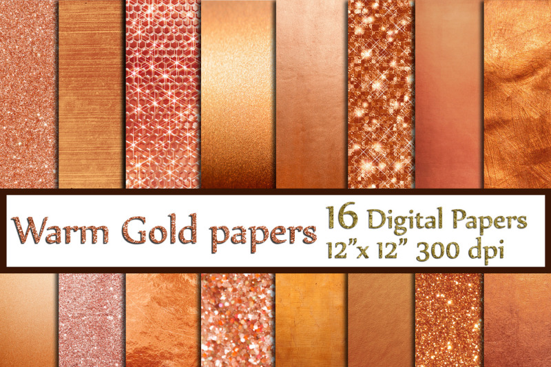 rose-gold-foil-papers-glitter-digital-papers