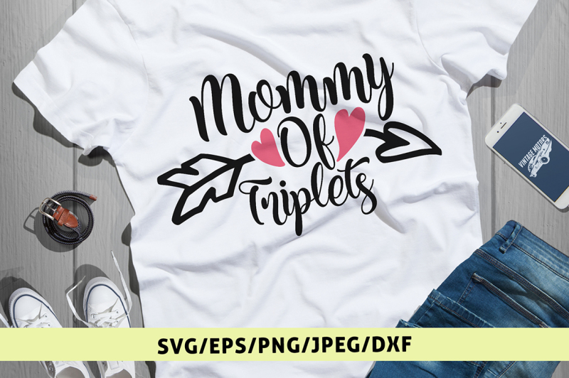 mommy-of-triplets-svg-cut-file
