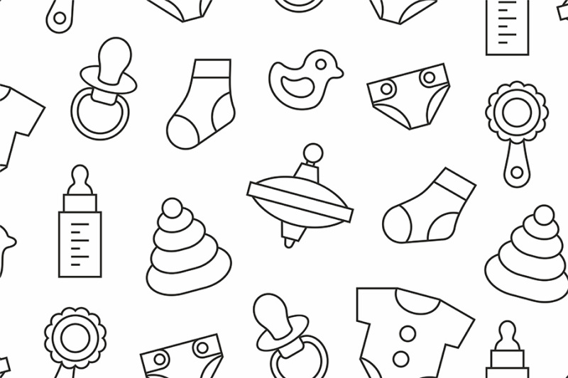 pattern-with-baby-things