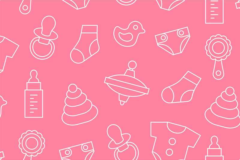 pattern-with-baby-things