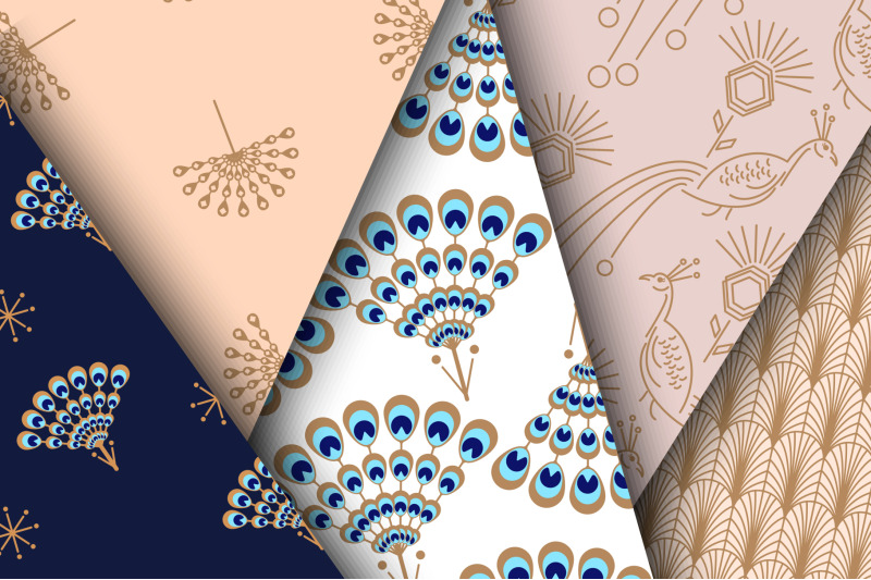 peacock-fest-seamless-patterns