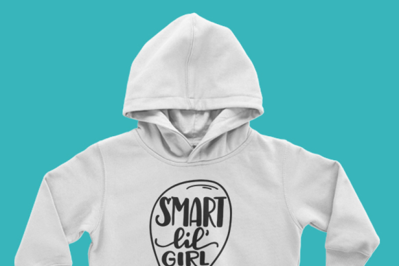 smart-little-girl-svg-dxf-pdf-hand-drawn-lettered-cut-file