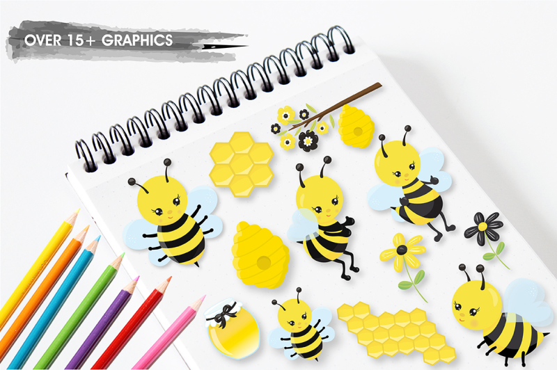 busy-bee-graphics-and-illustrations