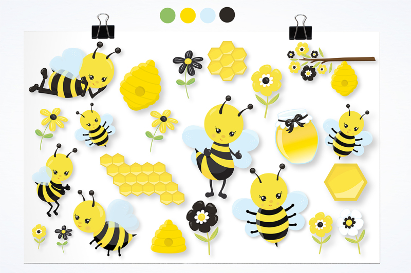 busy-bee-graphics-and-illustrations