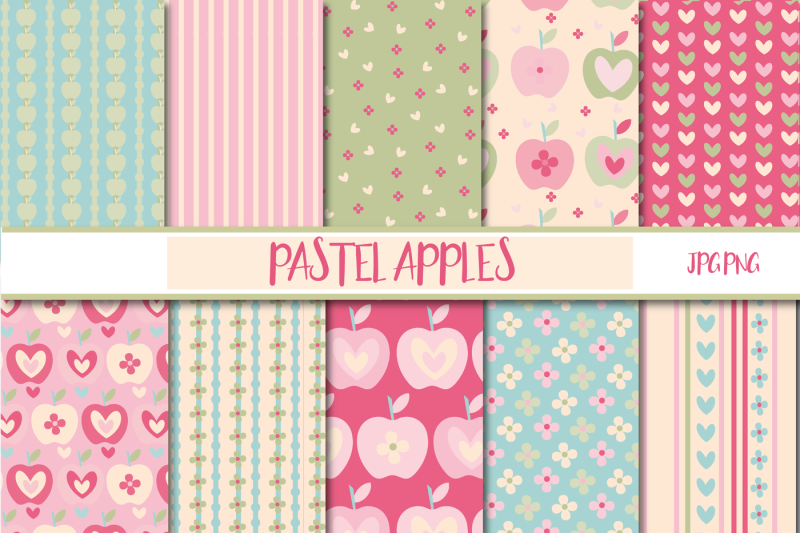 pastel-apples-paper