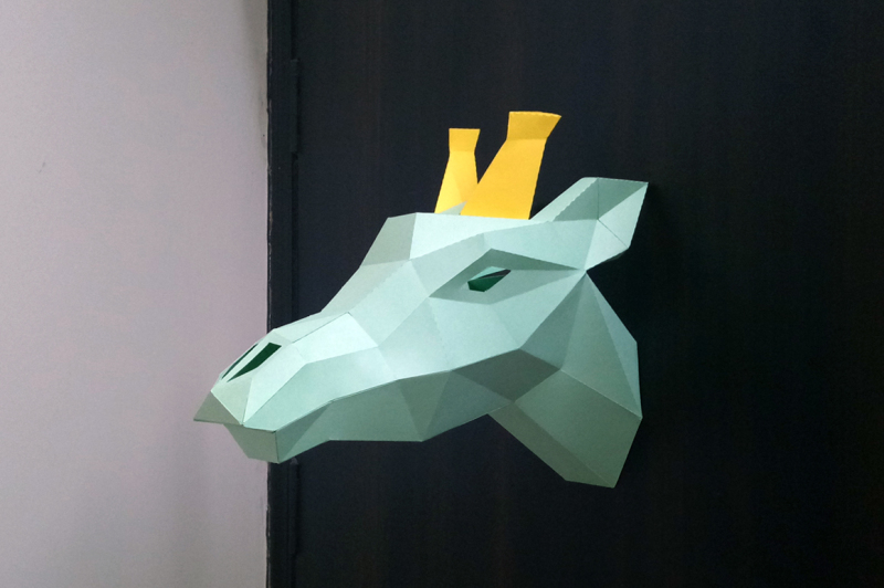 diy-giraffe-trophy-3d-papercraft