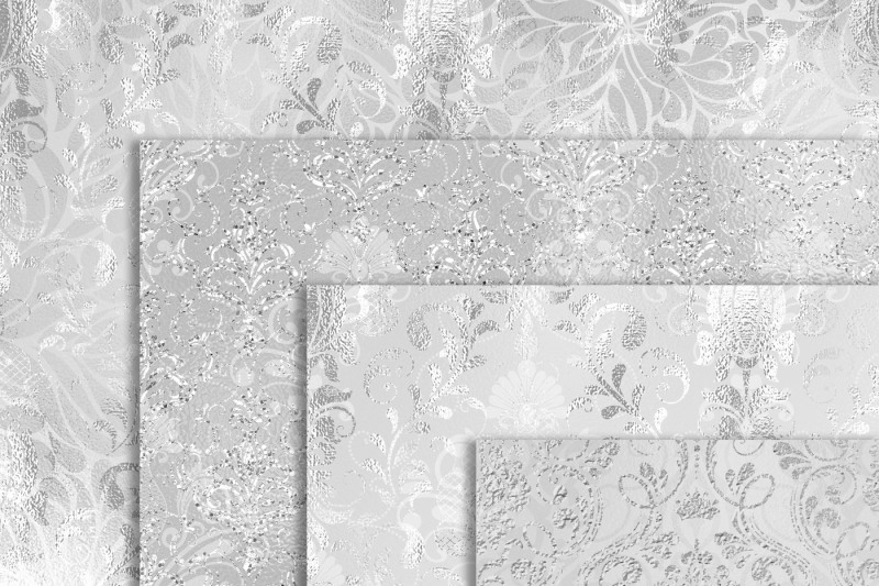 16-silver-wedding-shimmer-distressed-foil-damask-digital-papers