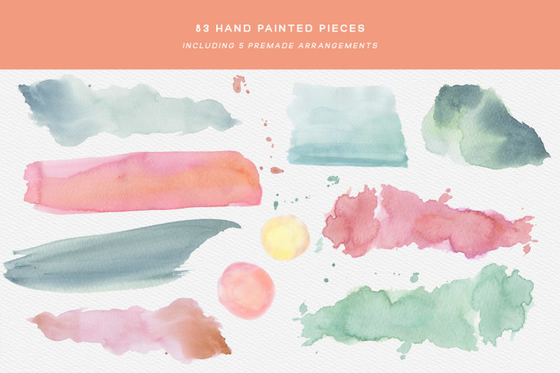 spring-watercolor-clipart-set