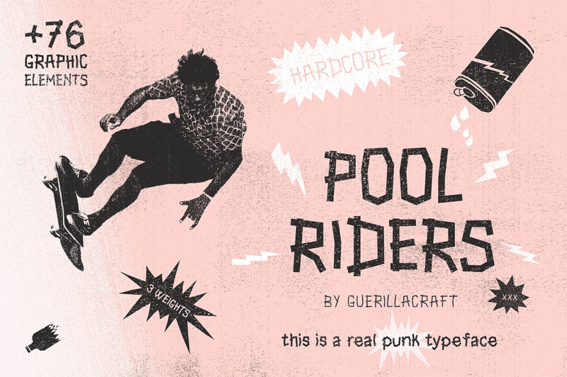 pool-riders-76-graphic-elements