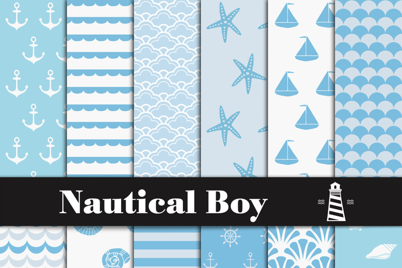 nautical-boy-digital-paper