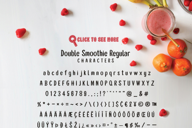 Double Smoothie Font Duo And Family By Luluimanda Thehungryjpeg Com