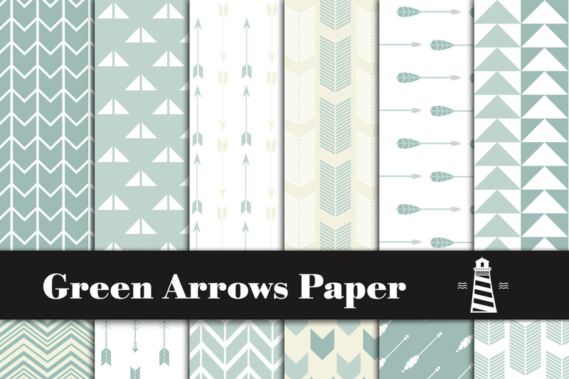 green-arrows-patterns