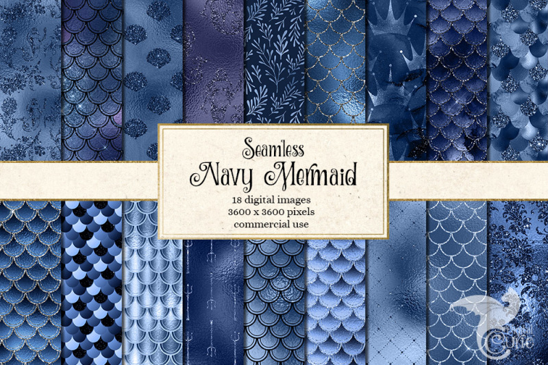 navy-blue-mermaid-patterns
