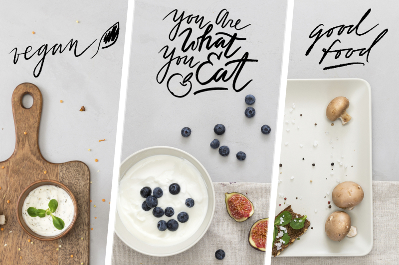 healthy-lifestyle-lettering-pack