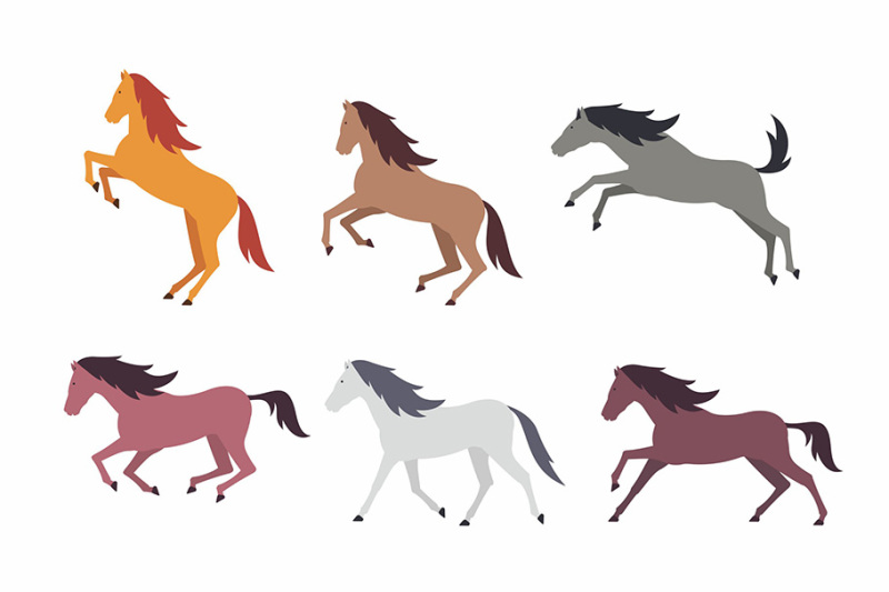 set-of-horses