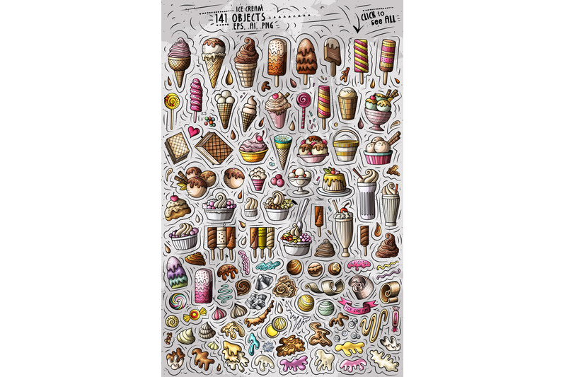 ice-cream-cartoon-objects-set