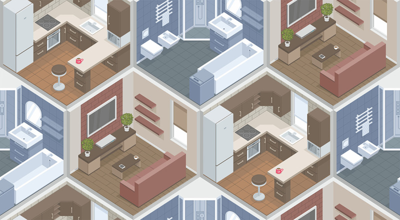 seamless-pattern-with-isometric-rooms