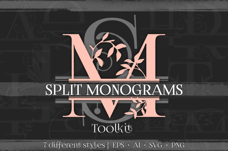 split-monograms-vector-toolkit